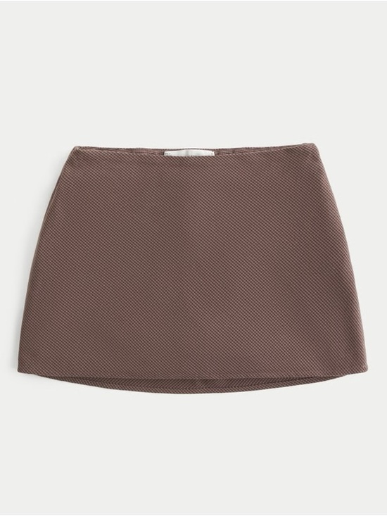 Hollister Dresses & Skirts - Classic Textured Mini Skort in Taupe